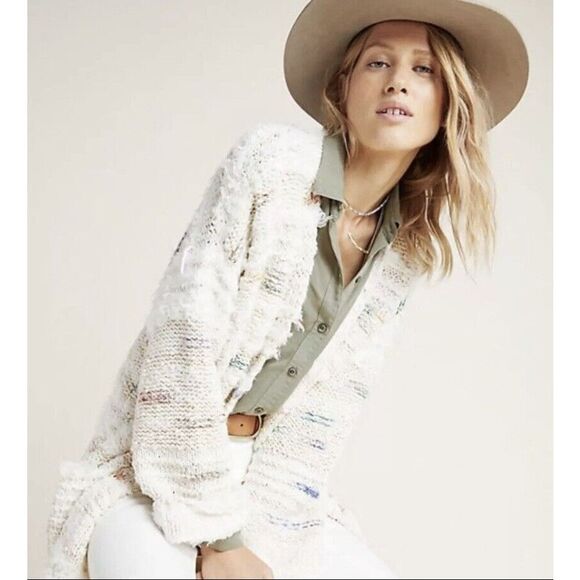 Anthropologie Sweaters - Anthropologie Margo Color Pop Cardigan Sweater Size XS